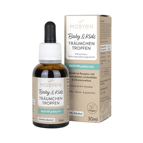 MABYEN Träumchen Tropfen 30ml | ohne Melatonin -...