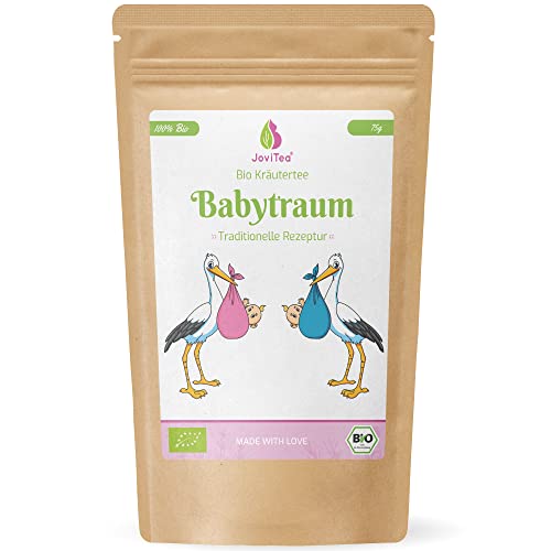 JoviTea® Babytraum Tee BIO Klapperstorch –...