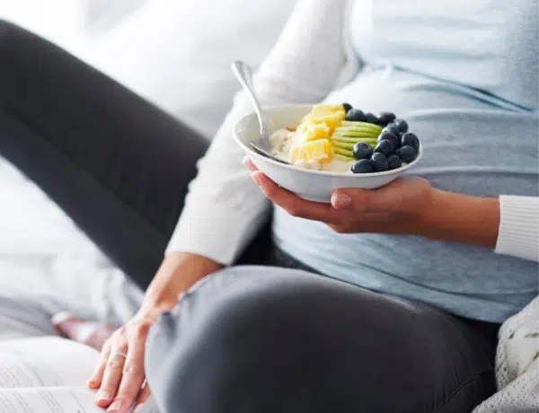 Ein gesunder Lebensstil erleichter es schwanger mit 30 zu sein